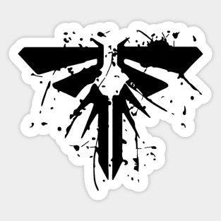 The Last Of Us - Firefly (Black) Sticker